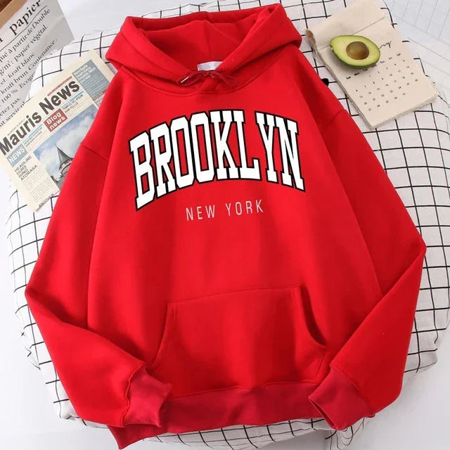 Brooklyn New York Print Unisex Hoodie