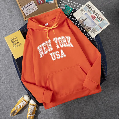 Unisex New York Usa Hoodie