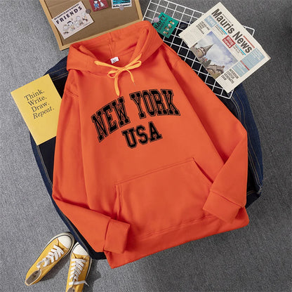 Unisex New York Usa Hoodie