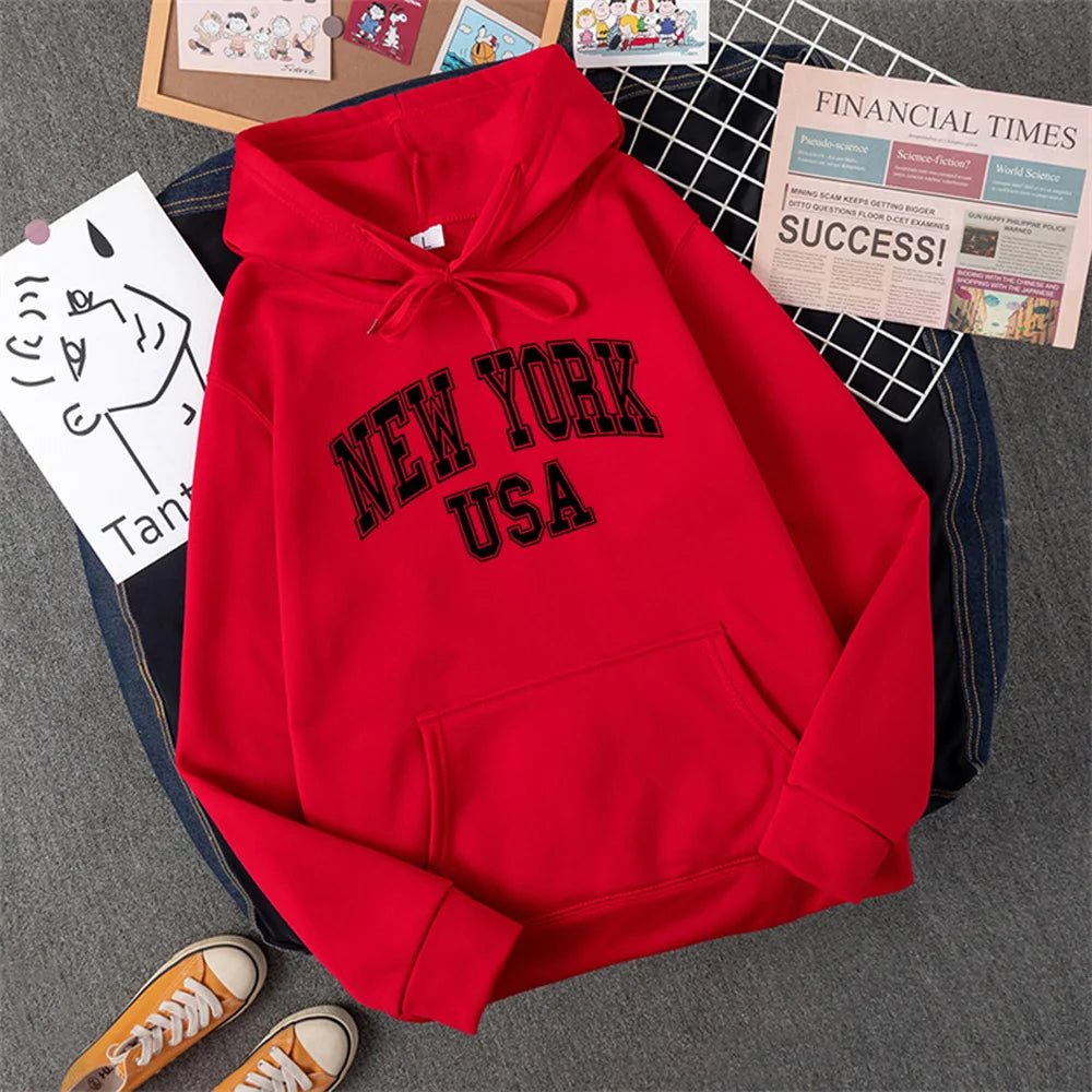 Unisex New York Usa Hoodie