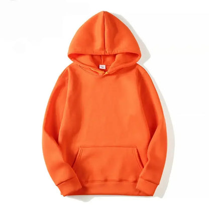 Plain Fleece Unisex Hoodie Hoodies