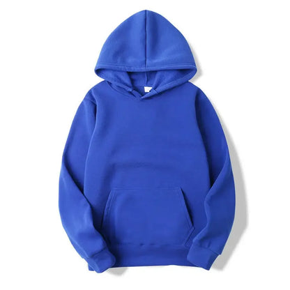 Plain Fleece Unisex Hoodie Hoodies