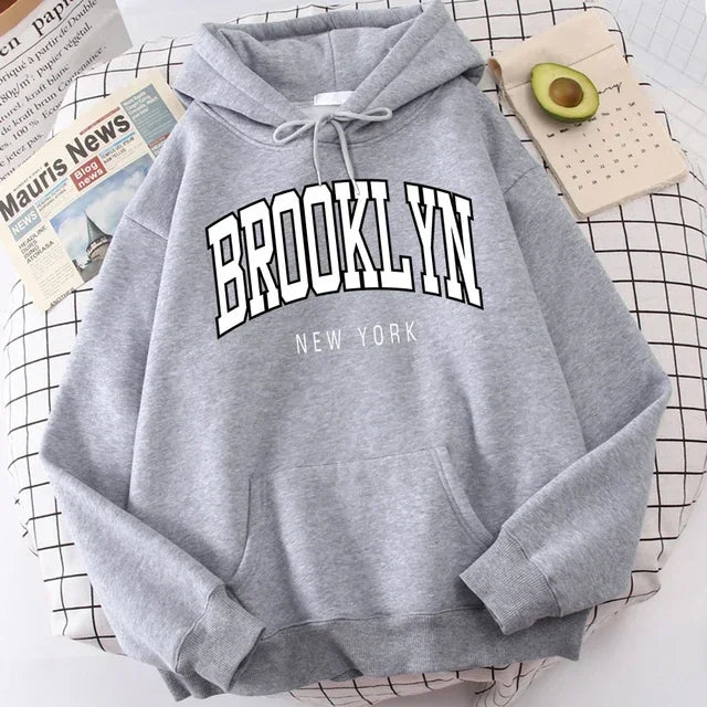 Brooklyn New York Print Unisex Hoodie