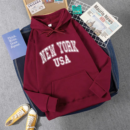 Unisex New York Usa Hoodie