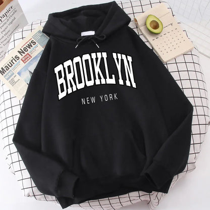 Brooklyn New York Print Unisex Hoodie