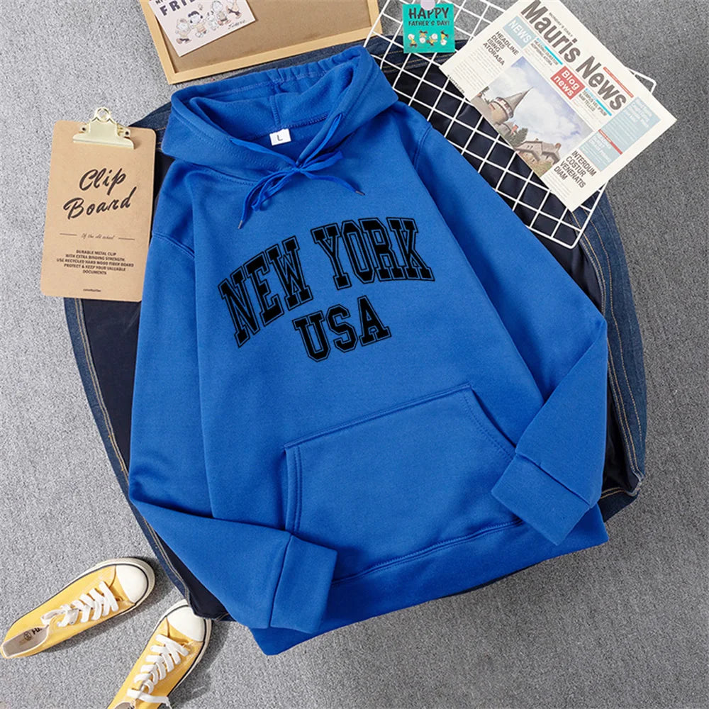 Unisex New York Usa Hoodie