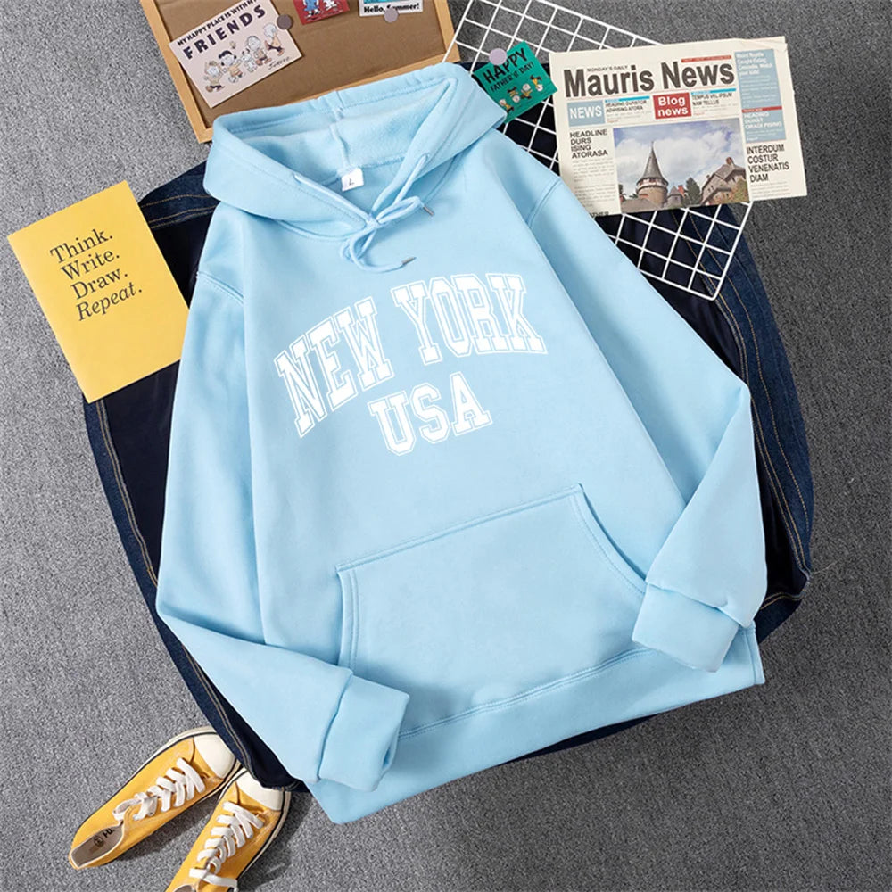 Unisex New York Usa Hoodie