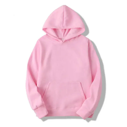 Plain Fleece Unisex Hoodie Hoodies