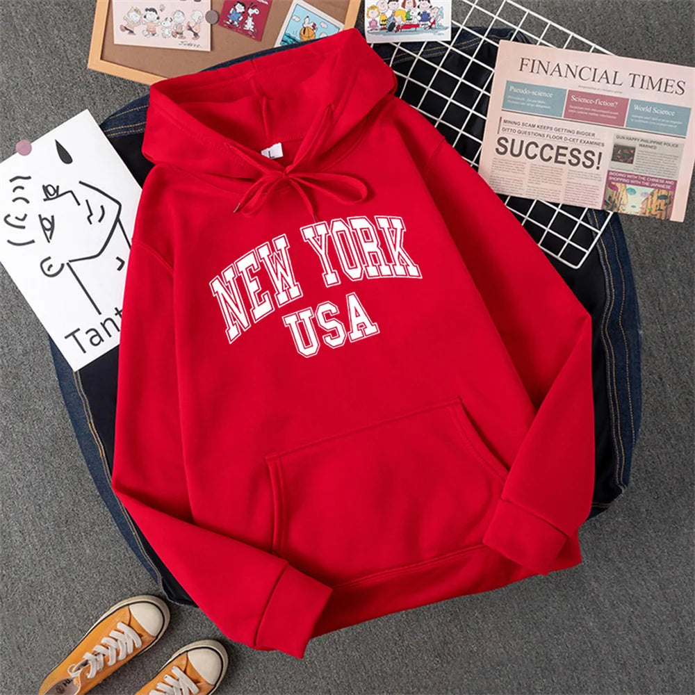 Unisex New York Usa Hoodie