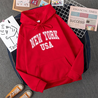 Unisex New York Usa Hoodie