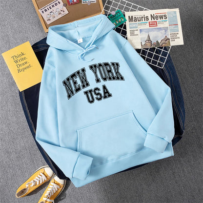 Unisex New York Usa Hoodie