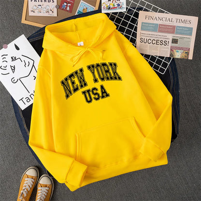 Unisex New York Usa Hoodie