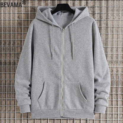 Unisex Fleece Zipper Hoodies