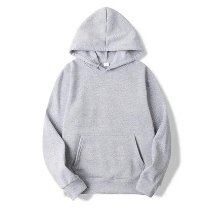 Plain Fleece Unisex Hoodie Hoodies