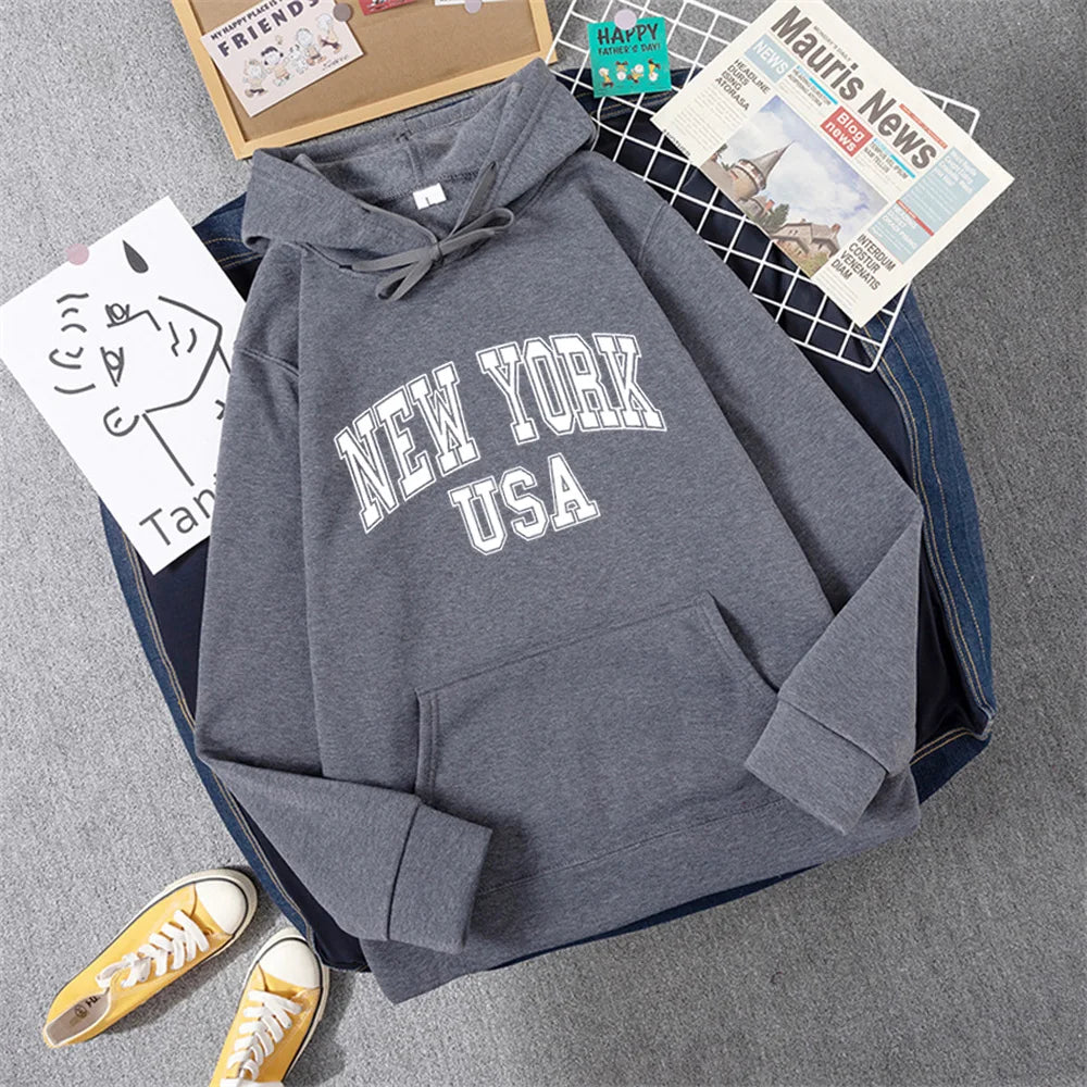 Unisex New York Usa Hoodie