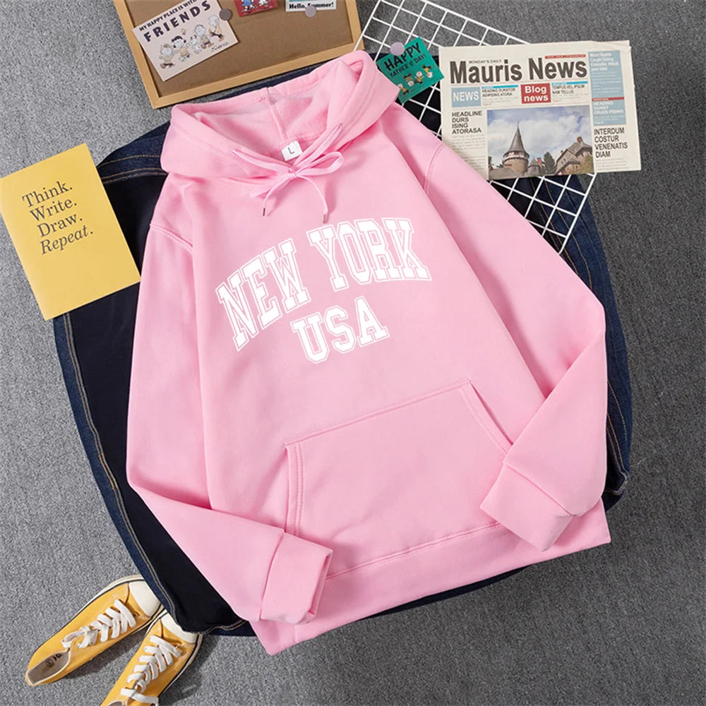 Unisex New York Usa Hoodie