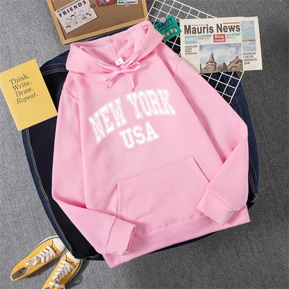 Unisex New York Usa Hoodie