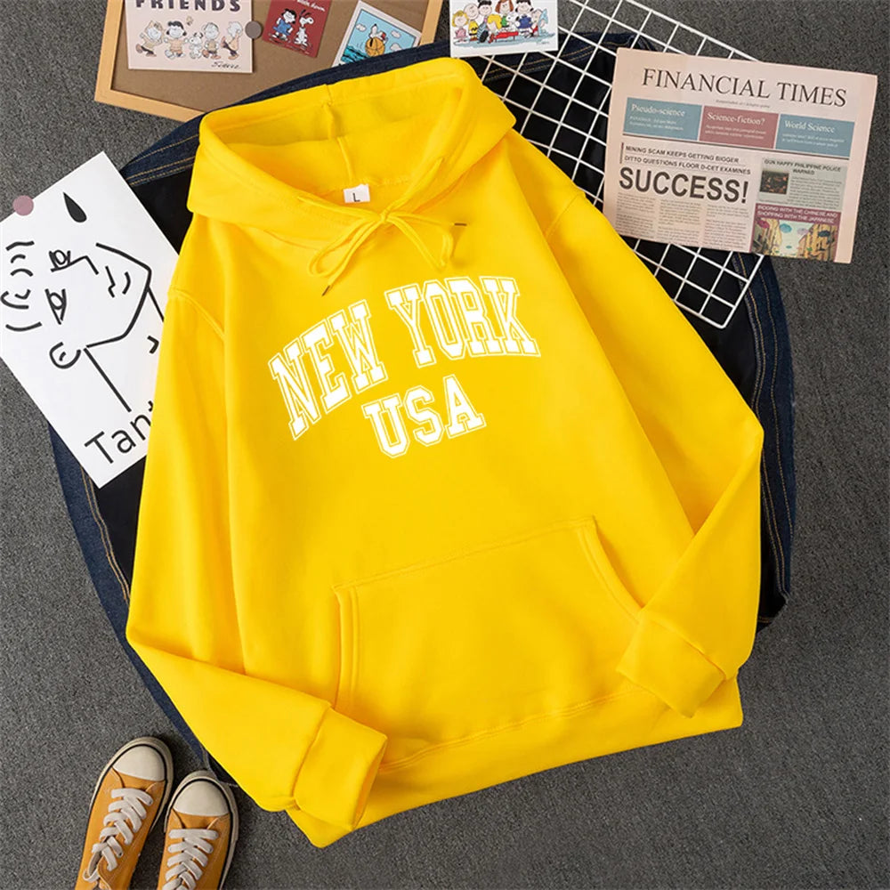 Unisex New York Usa Hoodie