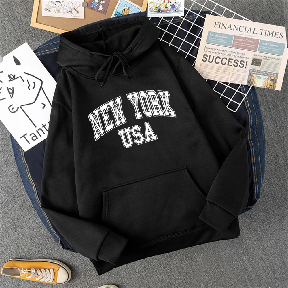 Unisex New York Usa Hoodie