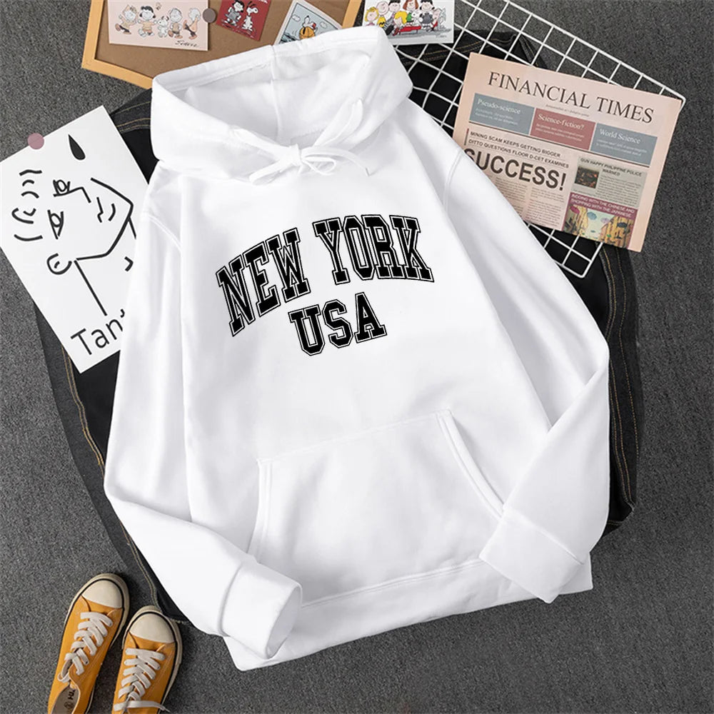 Unisex New York Usa Hoodie